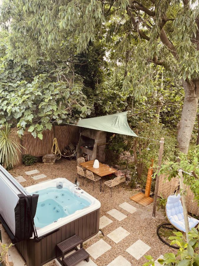 Maison Dans Les Arbres, Spa, Tennis, Parking Nimes Ngoại thất bức ảnh
